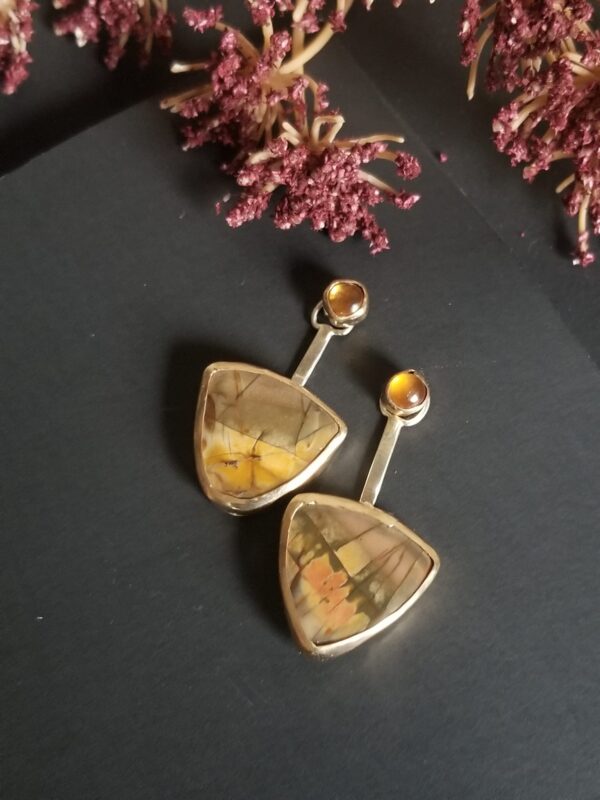 Hessonite & Jasper (Creek) Versatile Earrings - Image 3
