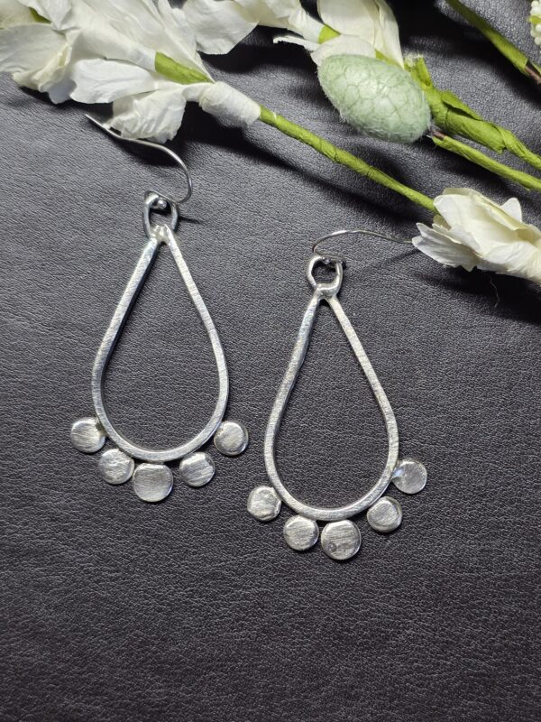 Sterling Silver "Daisy" Earrings - Image 4